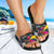 Tokelau Slide Sandals - Turtle Floral - Polynesian Pride
