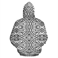 Polynesian Zip up Hoodie Tribal 10 - Polynesian Pride
