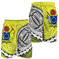Cook Islands Rugby All Over Print Men's Shorts Version Special - Polynesian Pride