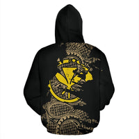 Hawaii Hoodie Kanaka Maoli Polynesian Tattoo - Polynesian Pride