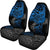 Guam Polynesian Car Seat Covers - Blue Turtle Flowing - Polynesian Pride