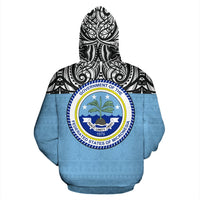 Federated States of Micronesia All Over Hoodie Polynesian Hoodie Style - Polynesian Pride