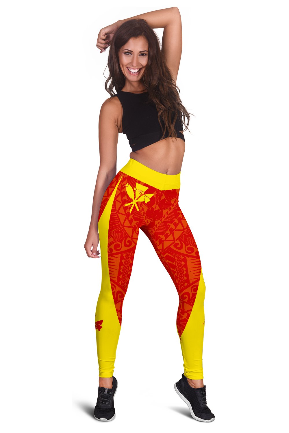 Kanaka Mauna Kea Polynesian Leggings - Brian Style - Polynesian Pride