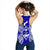 Guam Polynesian Women Tank Top Map Blue - Polynesian Pride