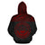 Federated States of Micronesia All Over Hoodie Red Style - Polynesian Pride
