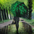 Guam Umbrella Turtle Coat of Arms Polynesian Pattern Green - Polynesian Pride