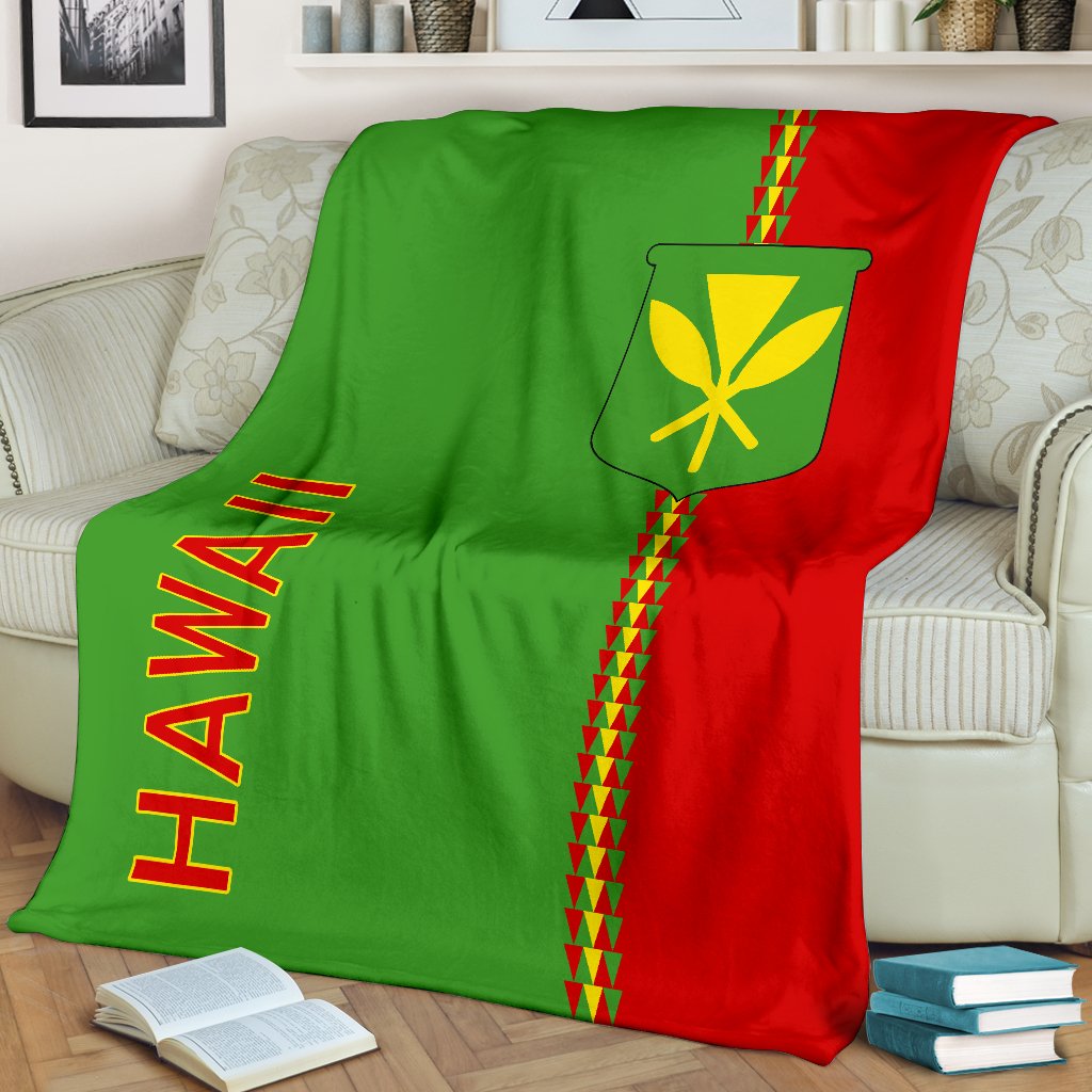 Hawaii Premium Blanket - Polynesian Straight Version - Polynesian Pride