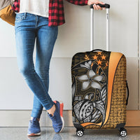 Kosrae Micronesian Luggage Covers Gold - Turtle With Hook - Polynesian Pride