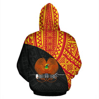 Papua New Guinea Polynesian Zip up Hoodie Rugby - Polynesian Pride