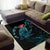 Hawaii Ohana Honu Paua Shell Rug - Polynesian Pride