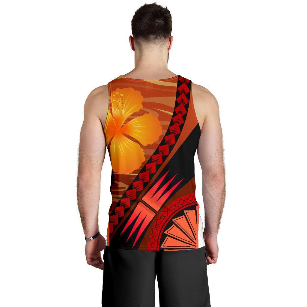 Tonga Polynesian Men Tank Top - Sport Style - Polynesian Pride