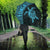 Tonga Umbrella Turtle Mermaid Polynesian Pattern Blue Umbrella - TH0 One Size Blue - Polynesian Pride