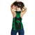 Hawaiian Kanaka Polynesian Women's Racerback Tank Active Green - Polynesian Pride