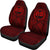 Guam Car Seat Cover - Guam Coat Of Arms Red - Polynesian Pride