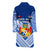 Mate Ma'a Tonga Rugby Men's Bath Robe Polynesian Creative Style - Blue - Polynesian Pride