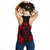 Pohnpei Polynesian Women Tank Top Map Red - Polynesian Pride