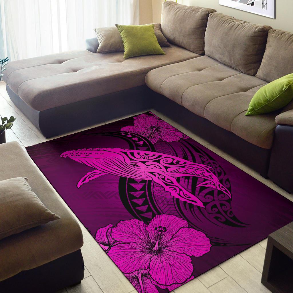 Hawaii Polynesia Whale Hibiscus - Pink - Polynesian Pride