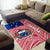 Samoa Flag Polynesian Area Rug - Polynesian Pride