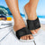 Hawaii Slide Sandals Grey White - Circle Style - Polynesian Pride