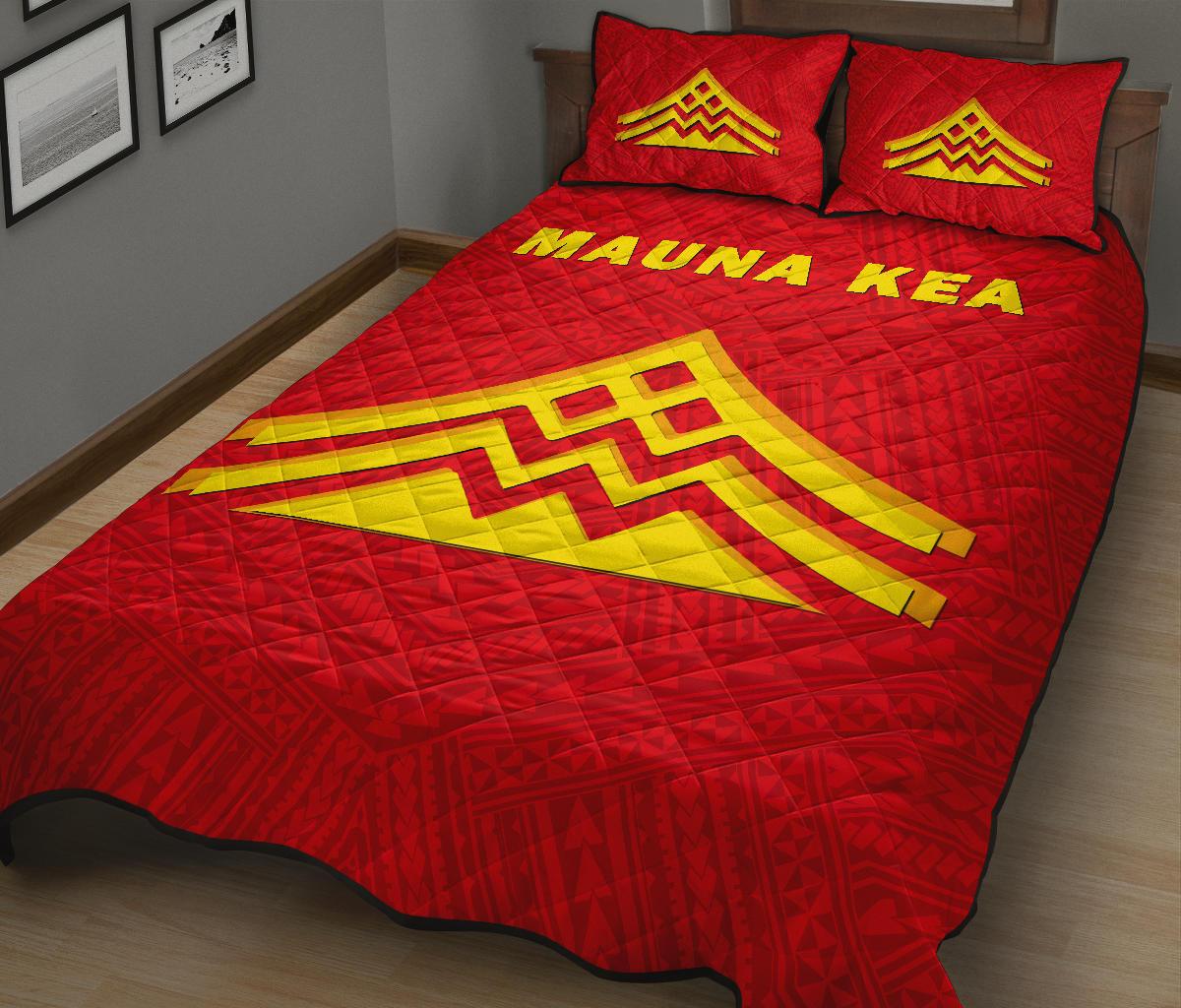 Hawaii Mauna Kea Polynesian Quilt Bed Set - Polynesian Pride