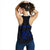 Hawaii Kakau Polynesian Anchor Women's Racerback Tank - Blue - Polynesian Pride