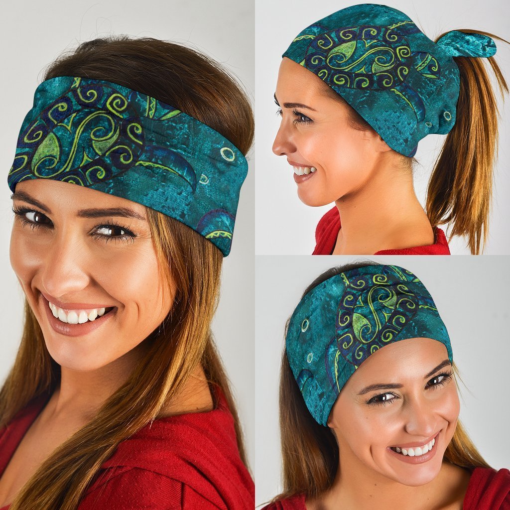 Turtle Maori Bandana 3 - Pack Koru - Polynesian Pride