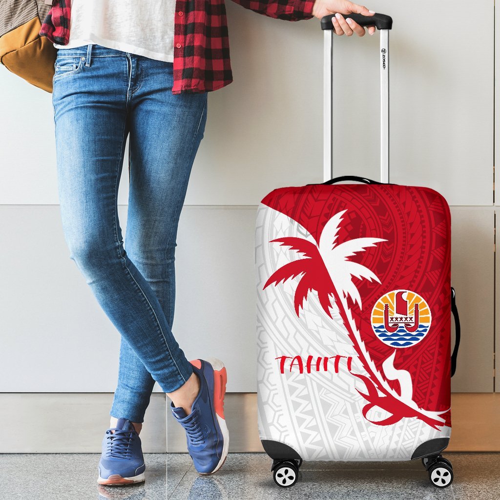Tahiti Polynesian Coconut Tree Luggage Covers - Polynesian Pride
