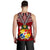 Tonga Polynesian Men's Tank Top - Tongan Ngatu Pattern - Polynesian Pride