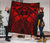 Guam Polynesian Premium Quilt - Guam Red Seal with Polynesian Tattoo - Polynesian Pride