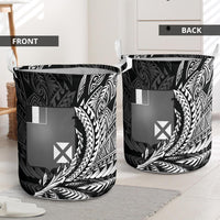 Wallis and Futuna Laundry Basket - Wings Style - Polynesian Pride