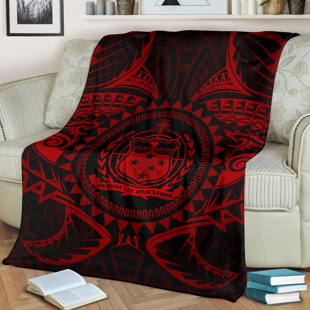 Samoa Polynesian Premium Blanket - Samoa Red Seal - Polynesian Pride