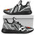 Tonga Polynesian Tattoo Mesh Knit Sneakers White - Polynesian Pride