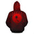 Chuuk All Over Hoodie Lift up Red - Polynesian Pride