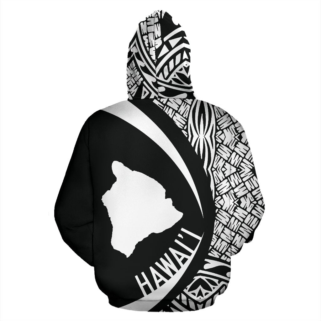 Hawaii Kanaka Maoli Polynesian Hoodie Circle Style - Polynesian Pride