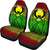 Pohnpei Car Seat Cover - Pohnpei Flag Polynesian Tattoo Reggae - Polynesian Pride