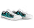 Papua New Guinea Low Top Canvas Shoes - Turquoise Tentacle Turtle - Polynesian Pride