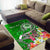 FSM Custom Personalised Area Rug - Turtle Plumeria (Green) - Polynesian Pride