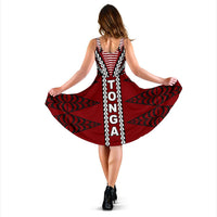 Tonga Polynesian Women's Dress - Tongan Ngatu Pattern - Polynesian Pride