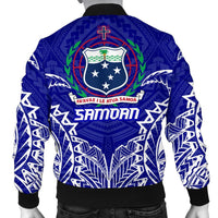 Samoa Premium Men's Bomber Jacket - Polynesian Pride