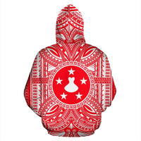 Austral Islands ll Over Hoodie ustral Islands Coat of rms Polynesian Flag Color - Polynesian Pride