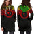 Chuuk Women Hoodie Dress - Chuuk Coat Of Arms Polynesian Reggae Color - Polynesian Pride