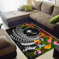 Chuuk State Area Rug - Custom Personalised Seal Spiral Polynesian Patterns - Polynesian Pride