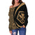 Kanaka Polynesian Women's Off Shoulder Sweater 04 - Polynesian Pride