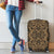 Polynesian Kakau Turtle Gold Luggage Covers Gold - Polynesian Pride