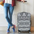 Polynesian Luggage Cover Black - Polynesian Pride