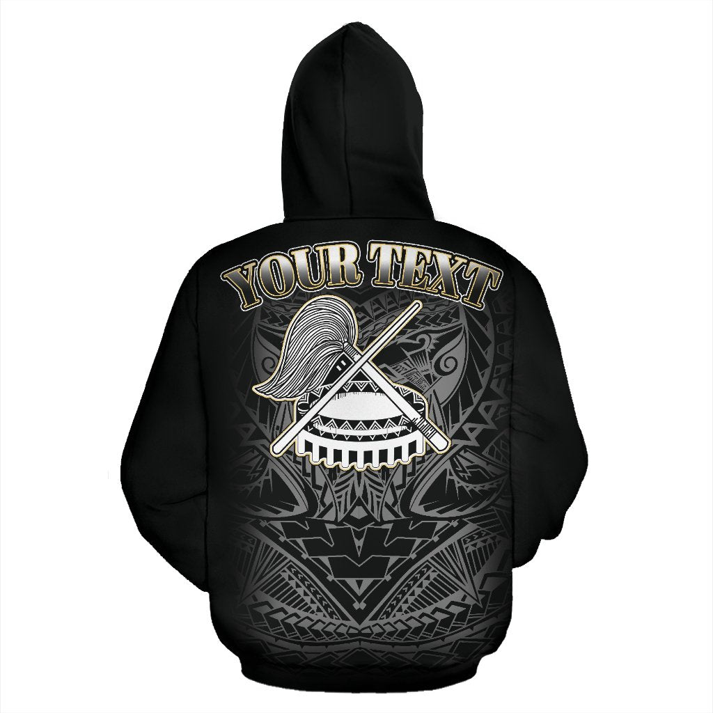 American Samoa Polynesian Eagle All Over Custom Zip up Hoodie - Polynesian Pride