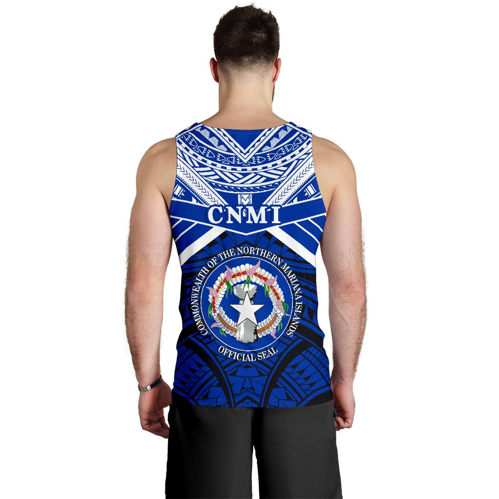 Northern Mariana Islands Rugby Men Tank Top Spirit - CNMI - Polynesian Pride