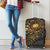 Samoa Polynesian Luggage Covers - Gold Turtle Flowing - Polynesian Pride