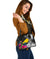 Tokelau Shoulder Handbag - Turtle Plumeria Banana Leaf - Polynesian Pride