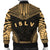 Society Islands Polynesian Chief Men's Bomber Jacket - Gold Version - Polynesian Pride